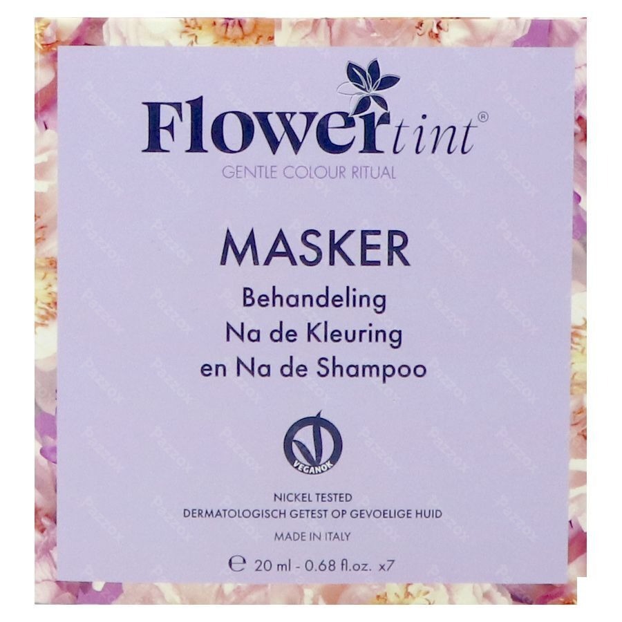 Flowertint Masque Apres Coloration & Apres Shampooing 7x20ml