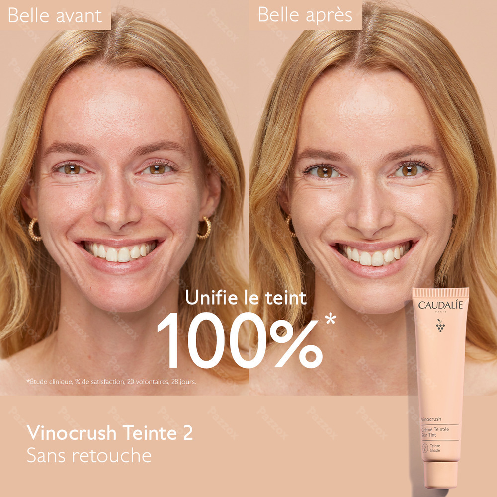 Caudalie Vinocrush Crème Teintée Teint 2 30ml
