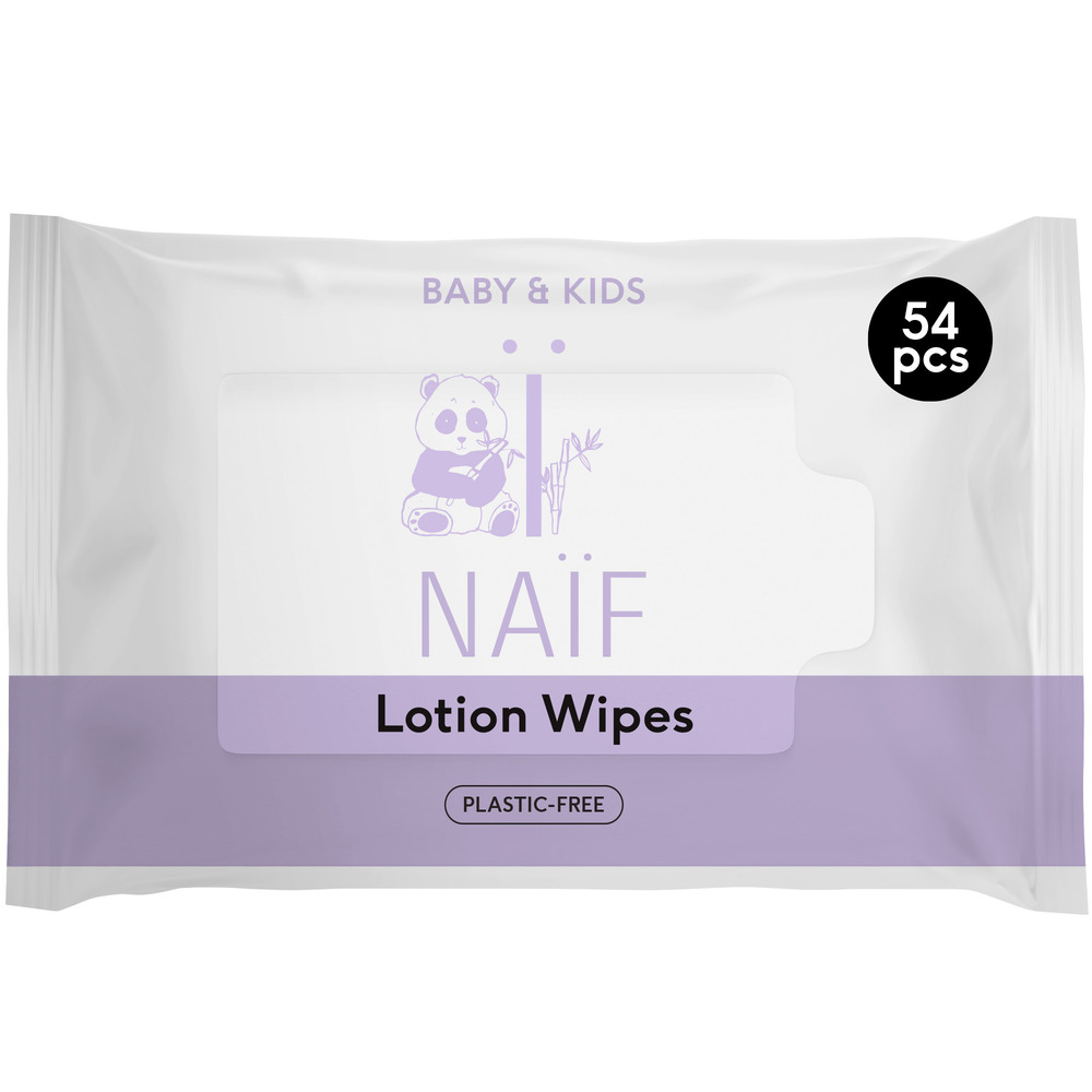 Naif Baby&kids Lotion Baby Wipes Pack 3x54