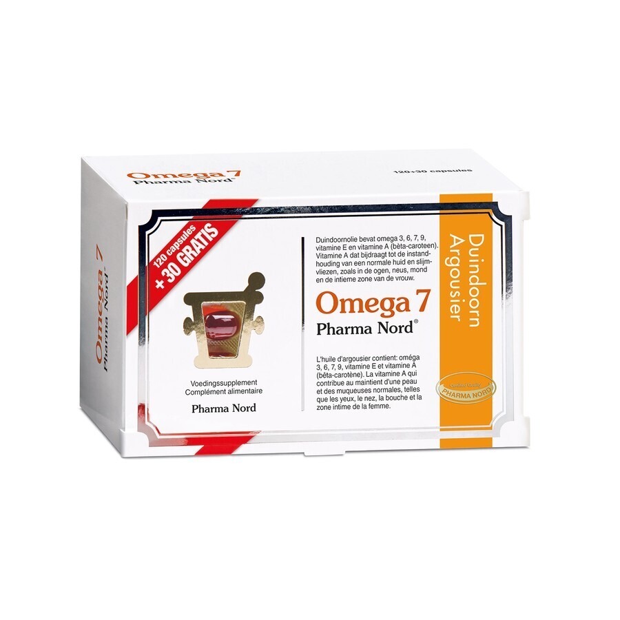 Pharma Nord Omega 7 120+30 Capsules