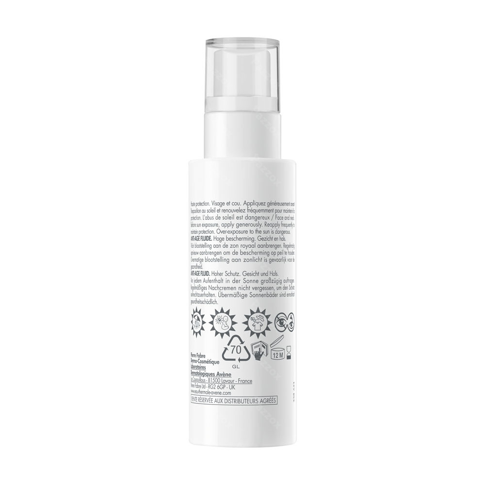Avène Soleil SPF 50+ Anti-age Fluide 40ml
