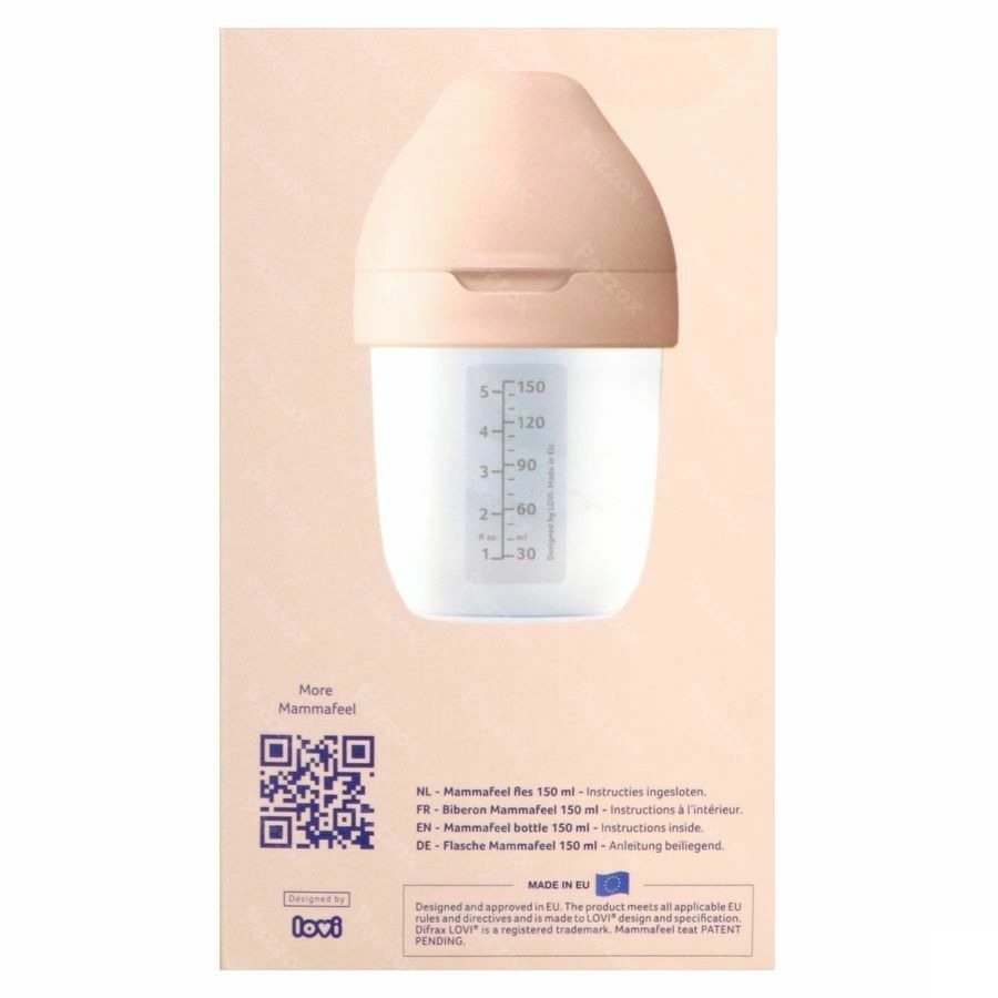 Difrax Mammafeel Biberon 150ml