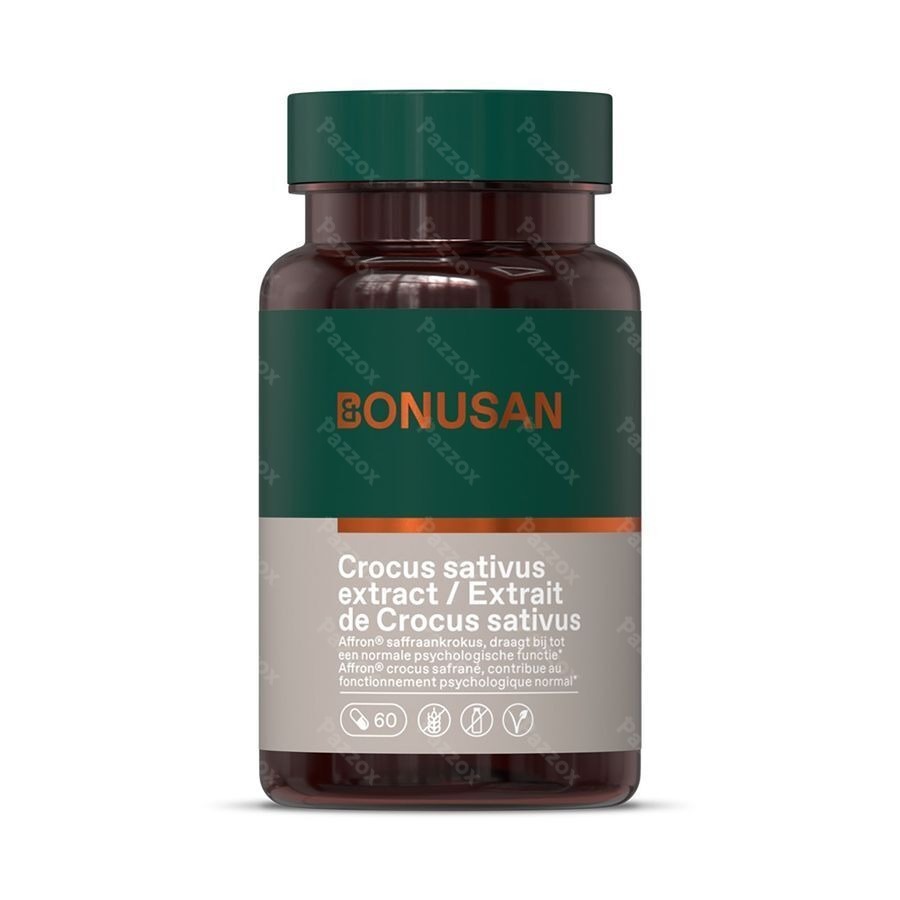 Bonusan Crocus Sativus Extract 60 Capsules