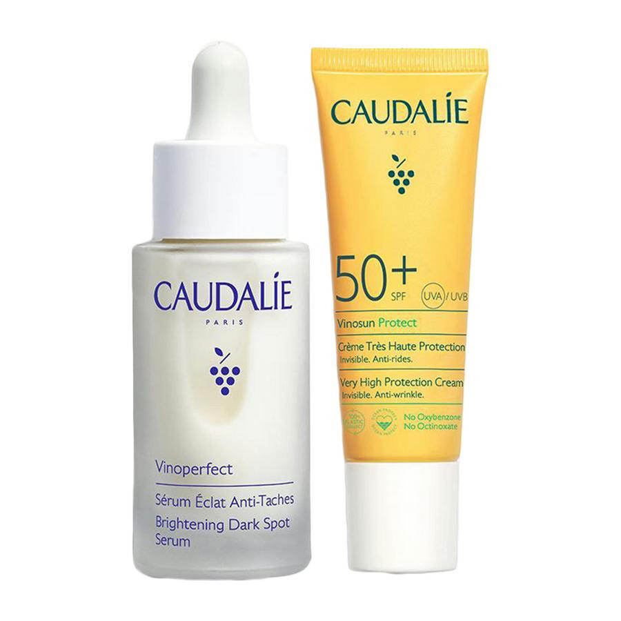 Caudalie Coffret Serum Vinoperfect + Vinosun SPF50 20ml Gratuit