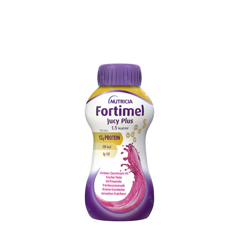 Fortimel Jucy Plus Framboise 4 x 200ml