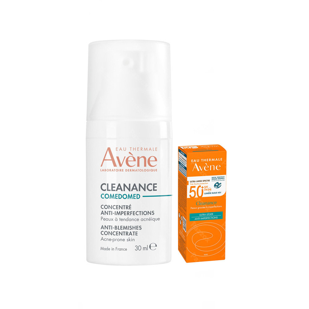 Avène Cleanance Comedomed 30ml + Cleanance SPF50+ 5ml Gratuit