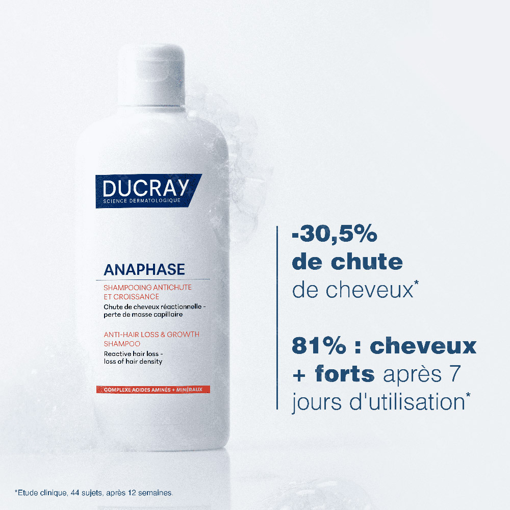  Ducray Anaphase+ Shampooing Antichute & Croissance 400ml