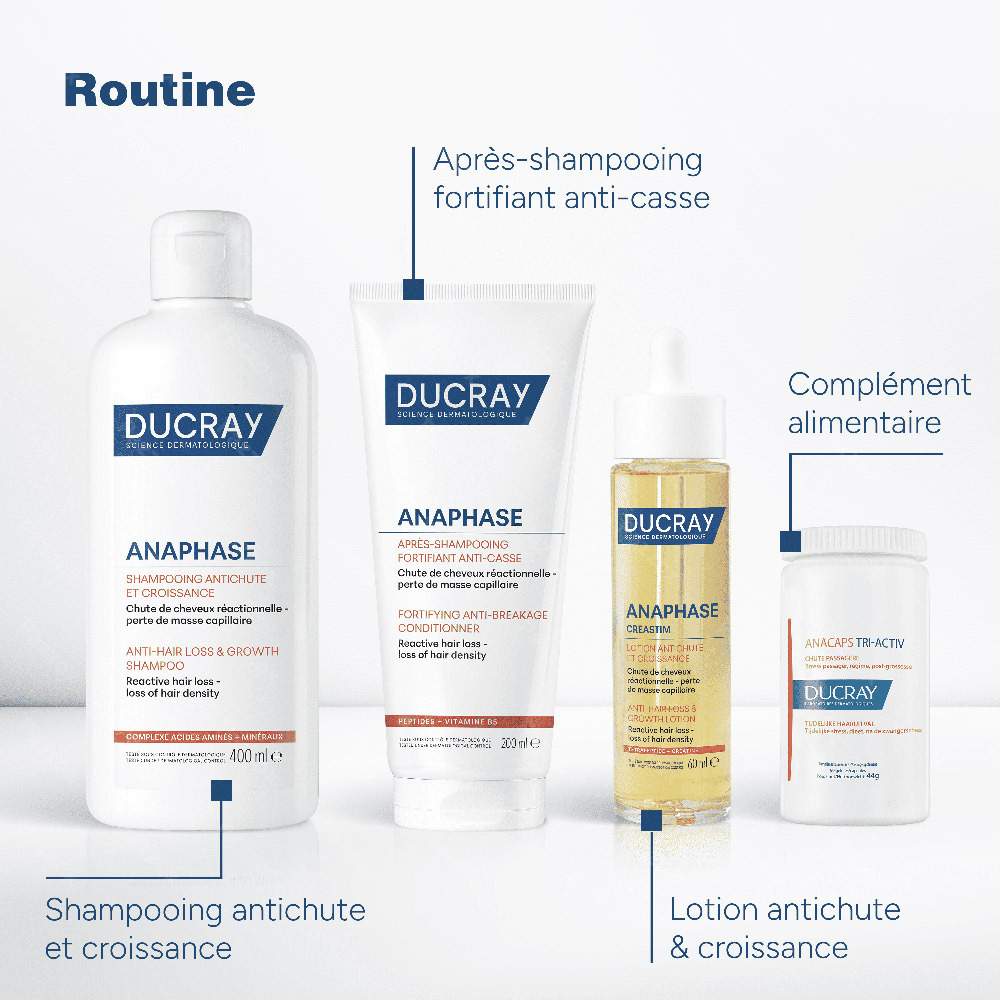  Ducray Anaphase+ Shampooing Antichute & Croissance 400ml