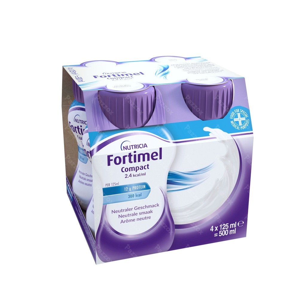 Fortimel Compact 2.4kcal Neutral 4x125ml