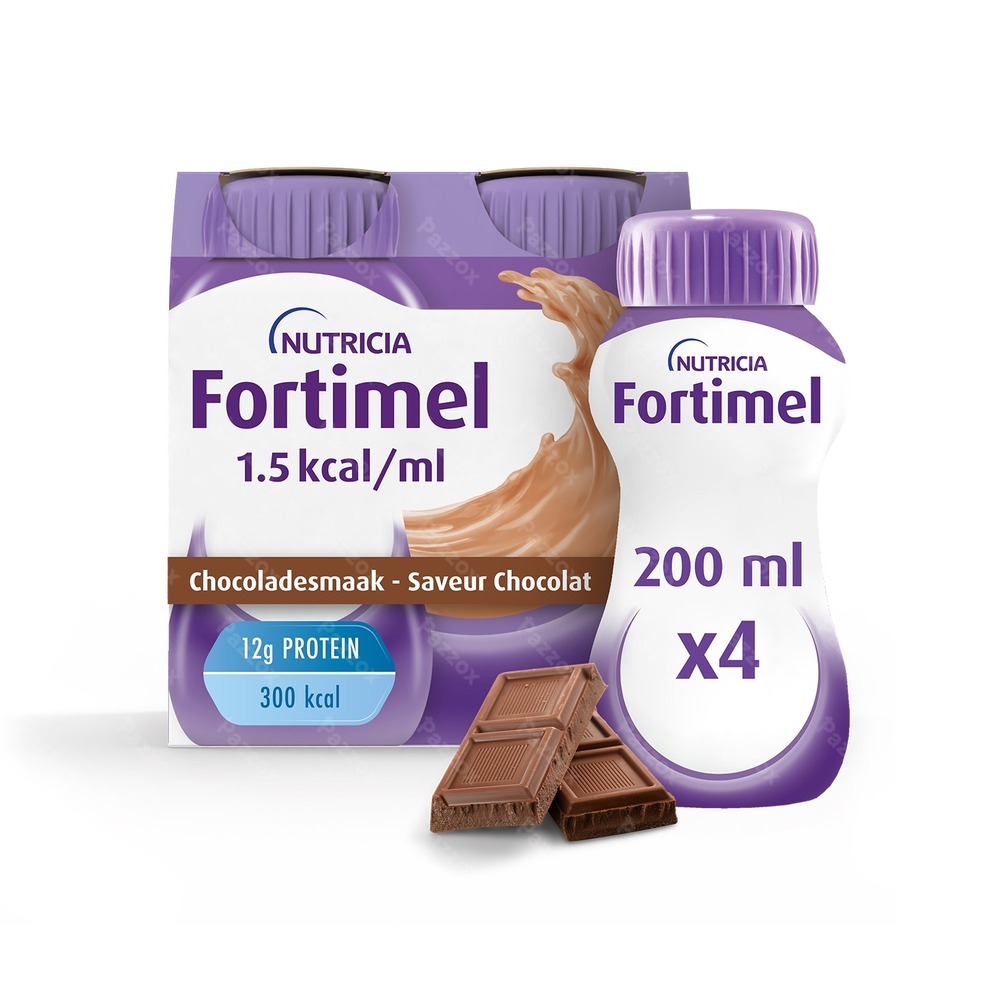 Fortimel 1.5kcal Chocolat 4x200ml