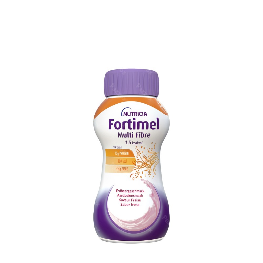 Fortimel Multifiber 1.5kcal fraise 4x200ml