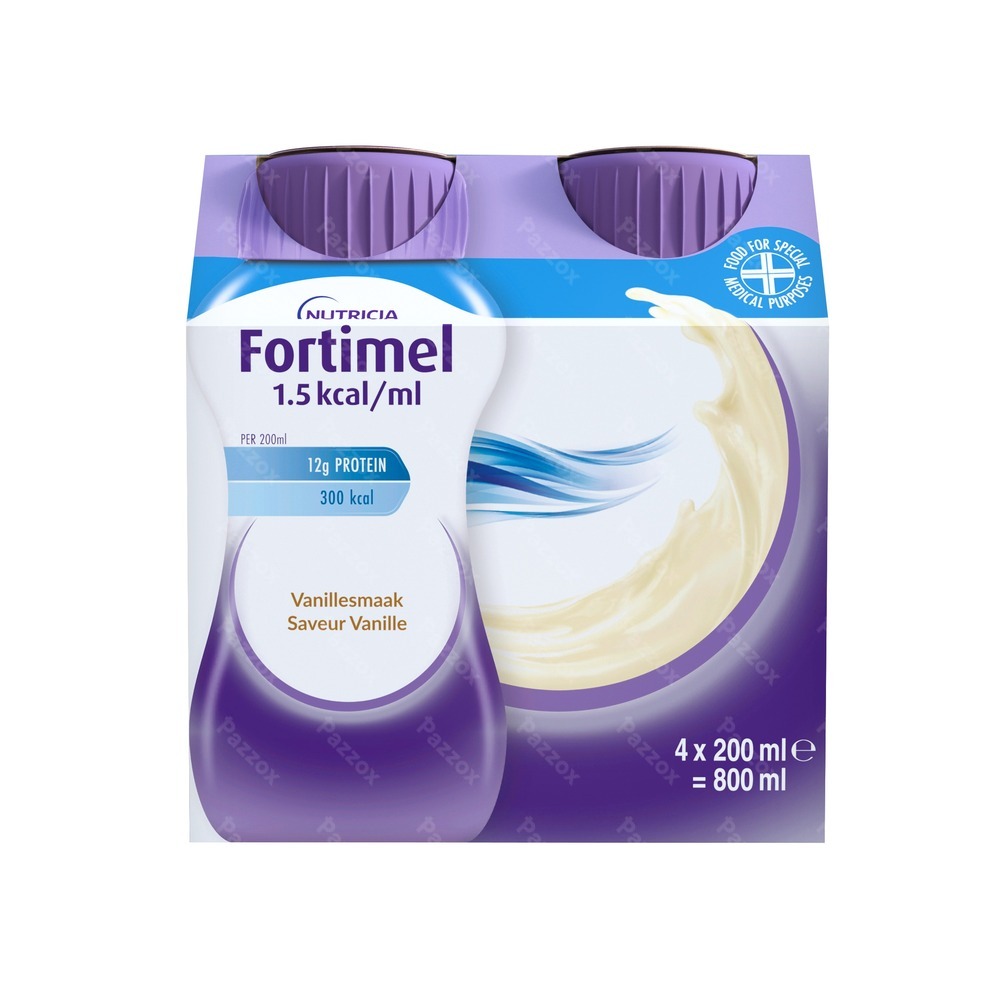 Fortimel 1.5 Kcal Vanille 4x200ml