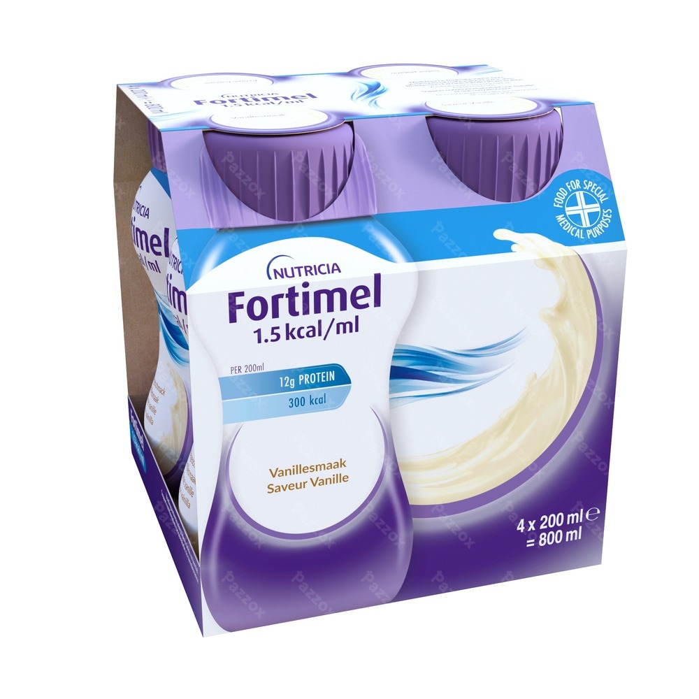 Fortimel 1.5 Kcal Vanille 4x200ml