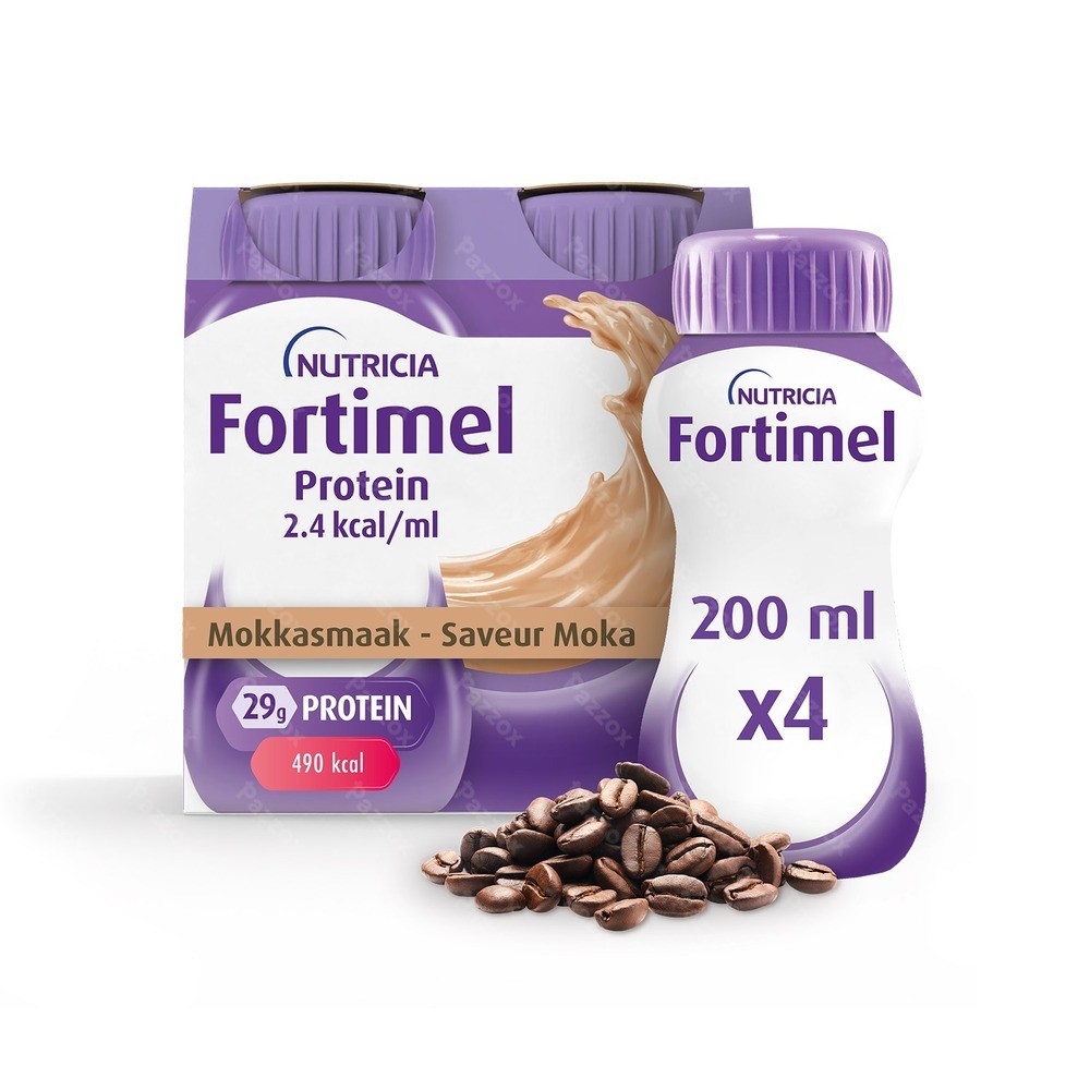 Fortimel Protein 2.4kcal Moccha 4x200ml