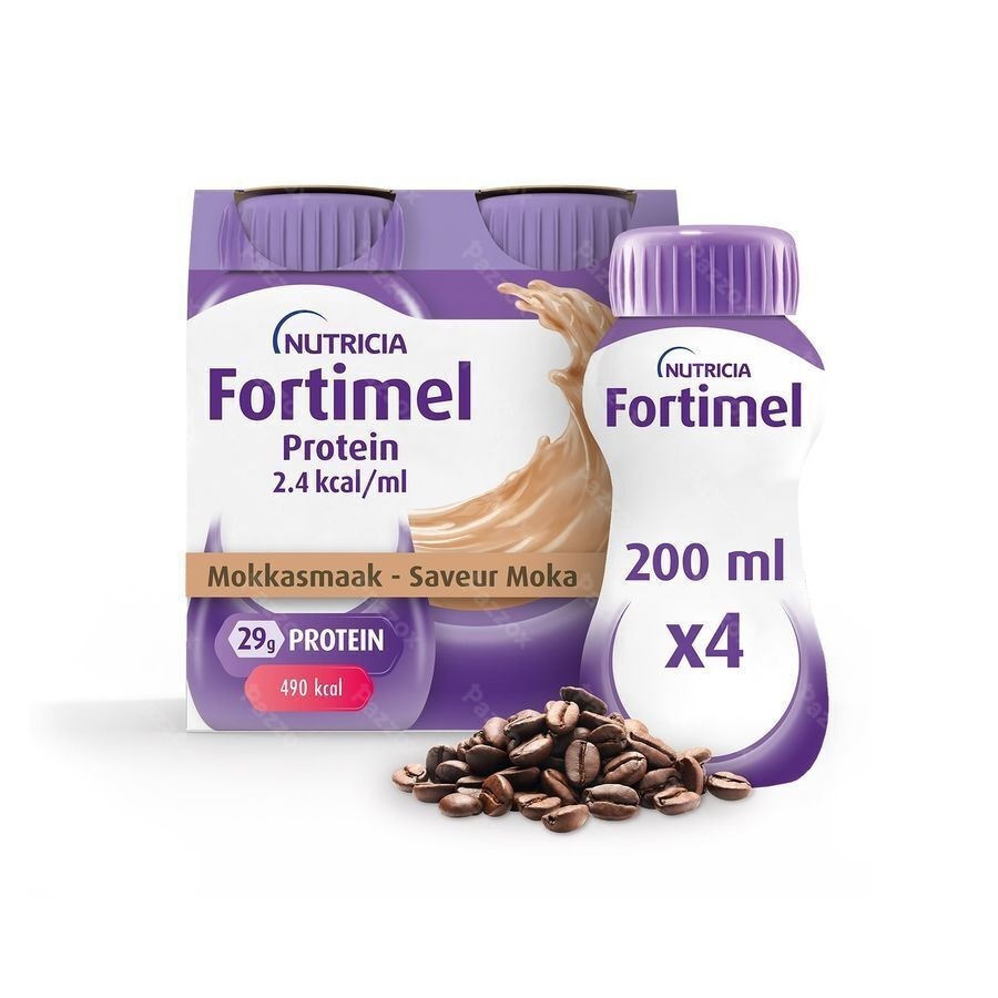 Fortimel Protein 2.4kcal Moccha 4x200ml