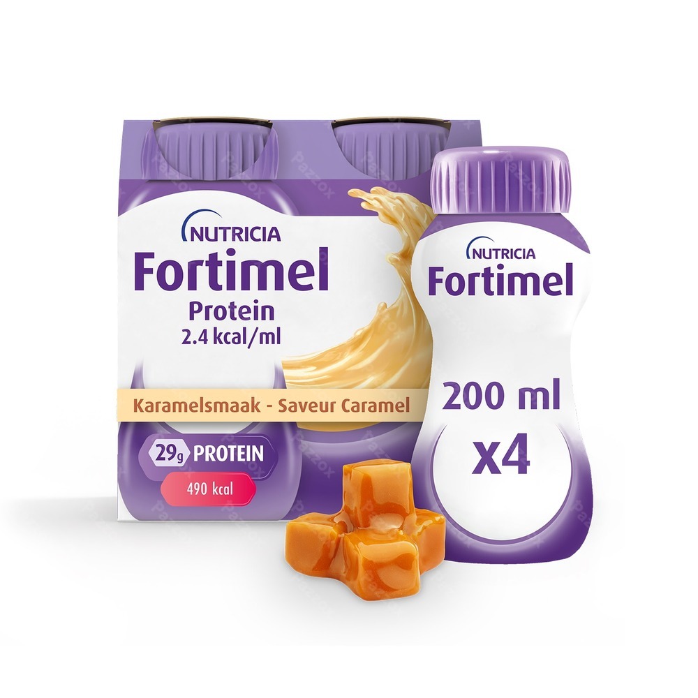 Fortimel Protein 2.4kcal Caramel 4x200ml