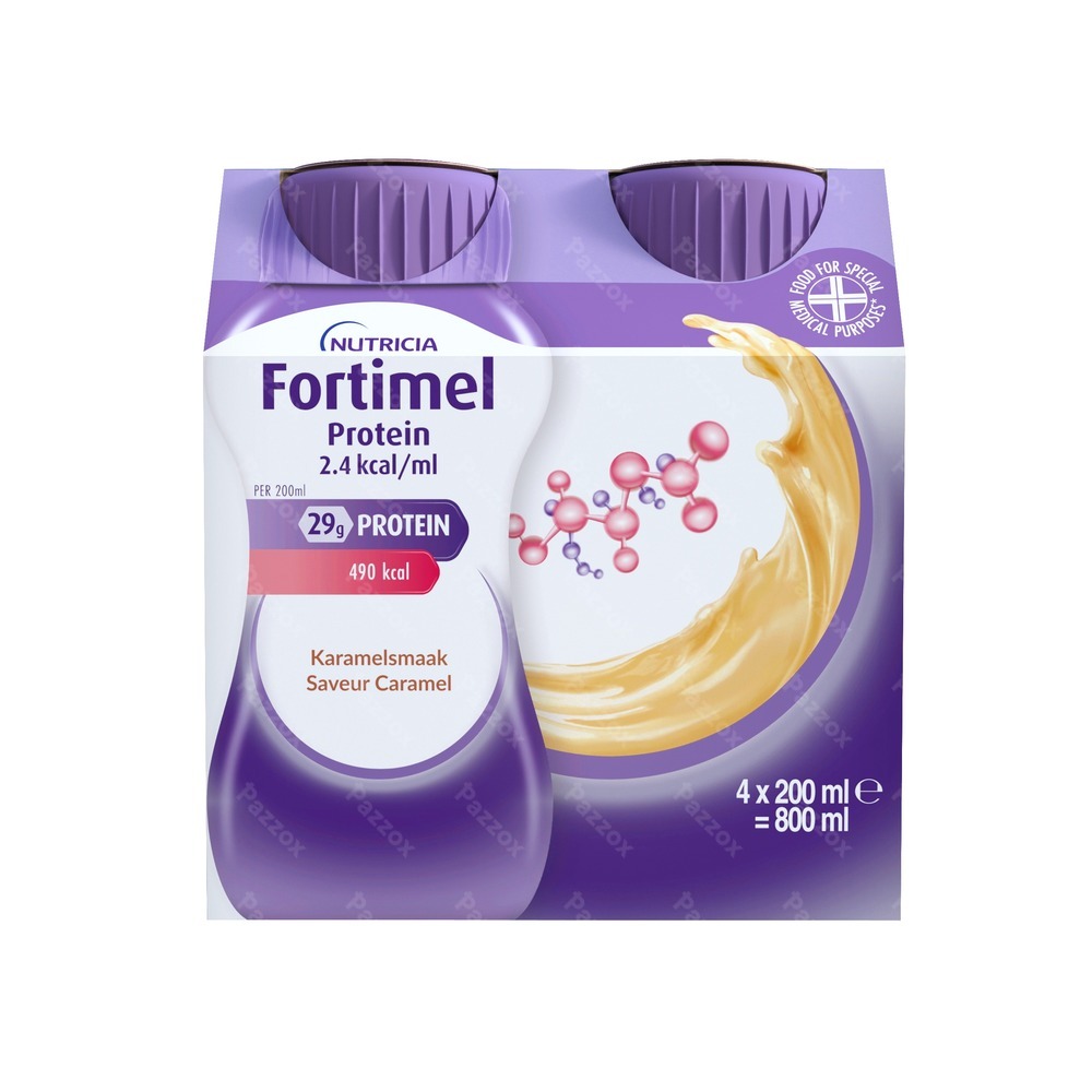Fortimel Protein 2.4kcal Caramel 4x200ml