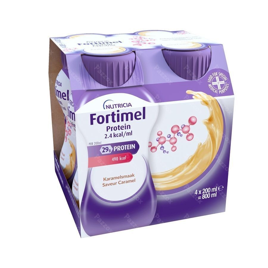Fortimel Protein 2.4kcal Caramel 4x200ml