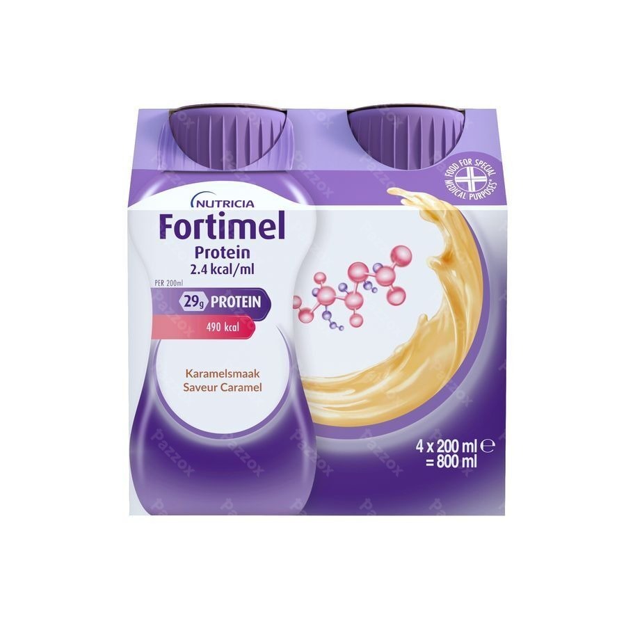 Fortimel Protein 2.4kcal Caramel 4x200ml