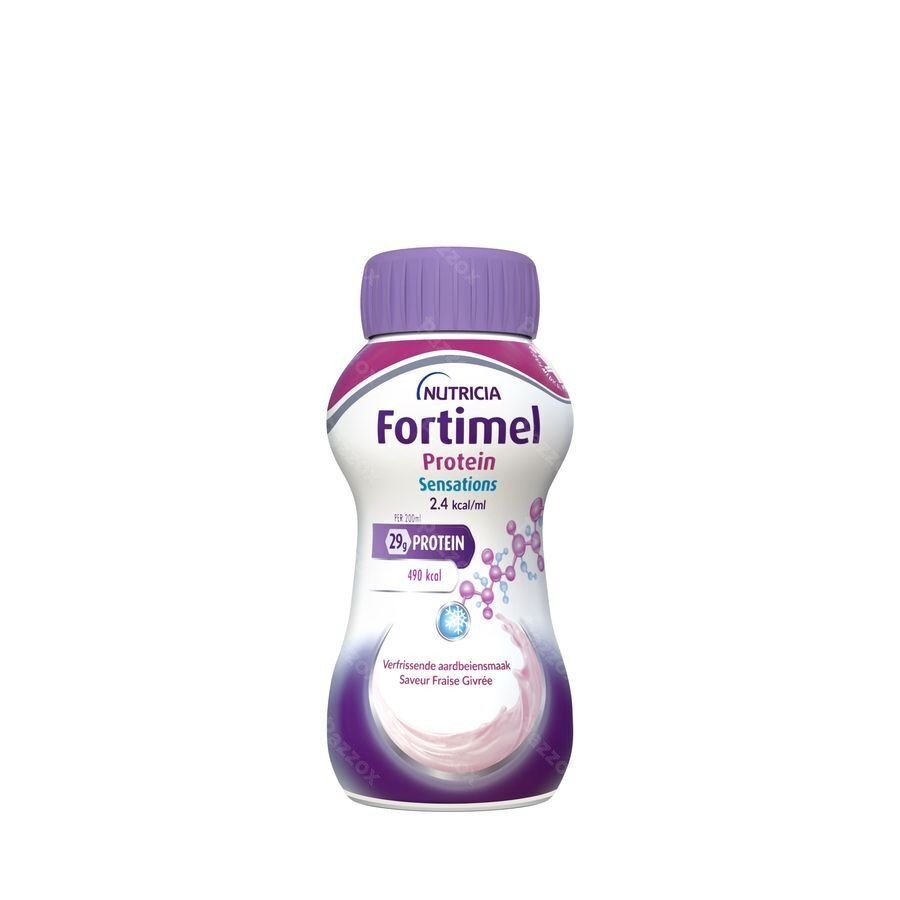 Fortimel Protein 2.4kcal Fraise Frais 4x200ml