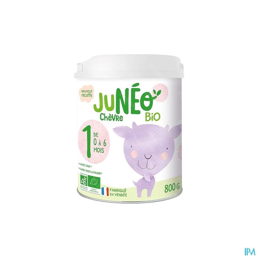 Juneo 1 Lait Chevre 0-6m 800g