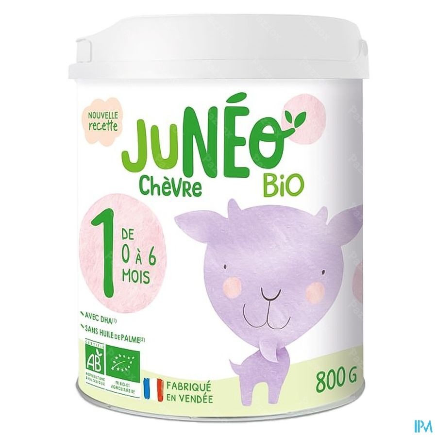 Juneo 1 Lait Chevre 0-6m 800g