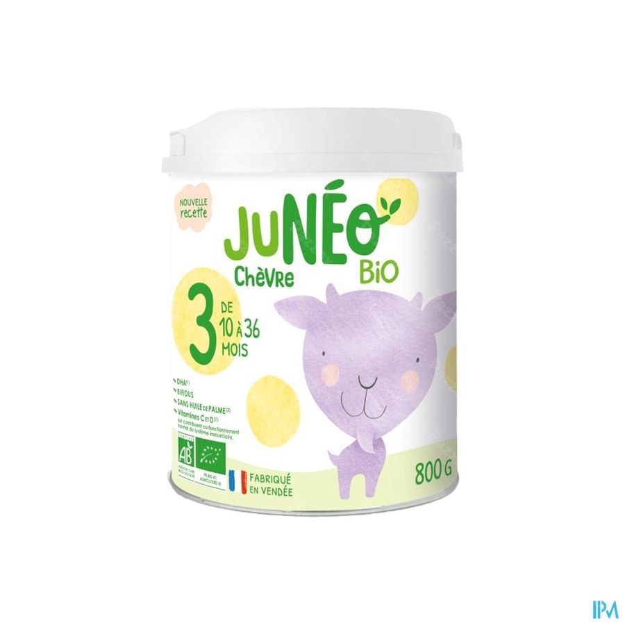 Juneo 3 Lait Chevre 10-36m 800g