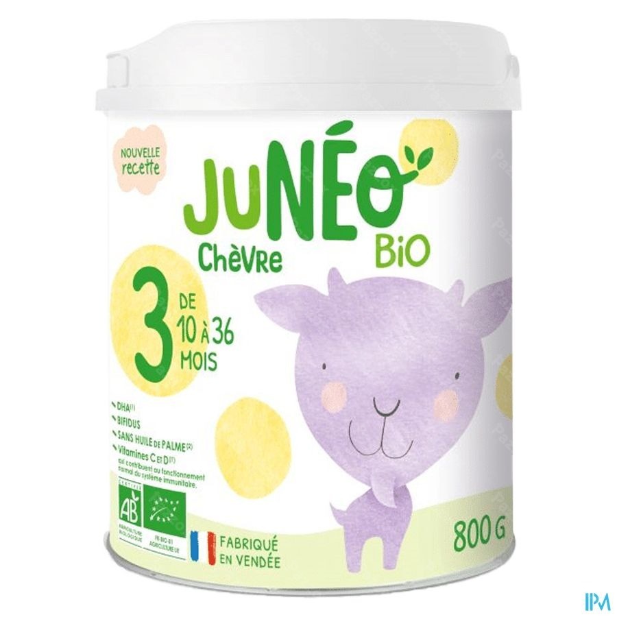 Juneo 3 Lait Chevre 10-36m 800g