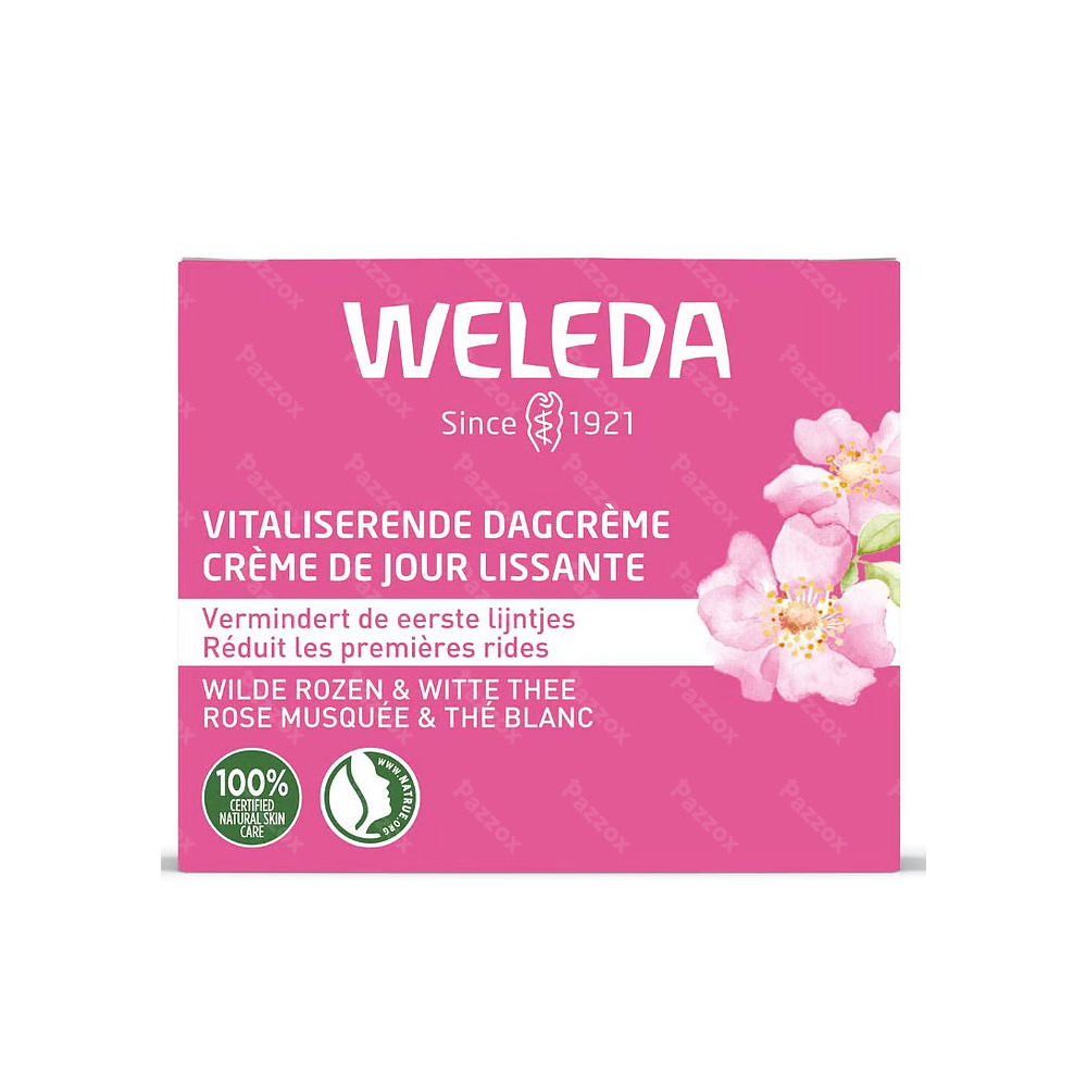 Weleda Rose Musquéé et au Thé Blanc Crème de Jour Lissante 40ml