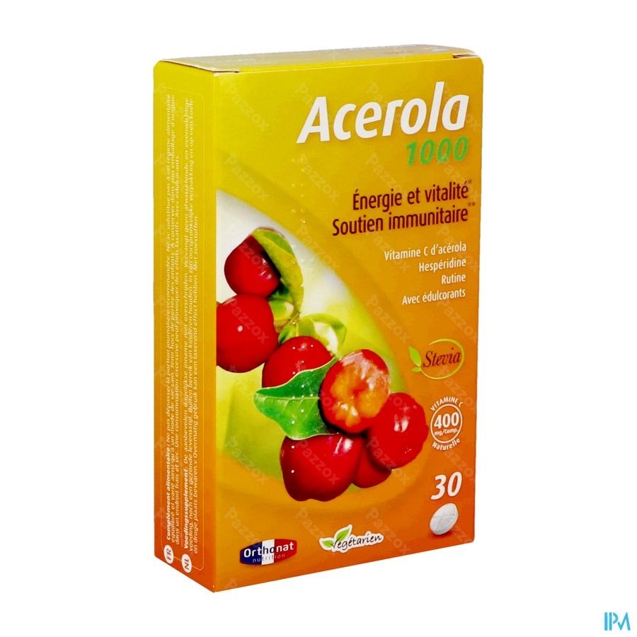 Acerola 1000 Comp 30 Nf Orthonat