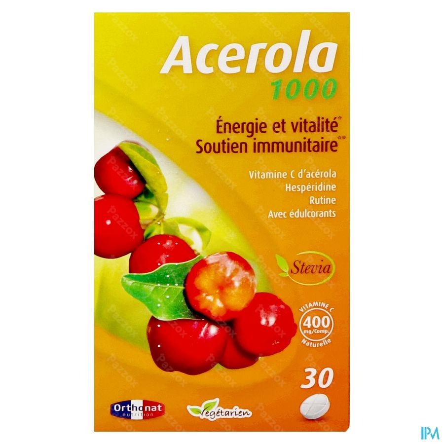 Acerola 1000 Comp 30 Nf Orthonat