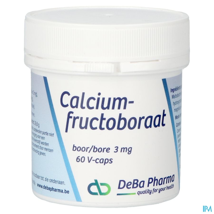 Deba Pharma Fructoborate de Calcium 60 Capsules