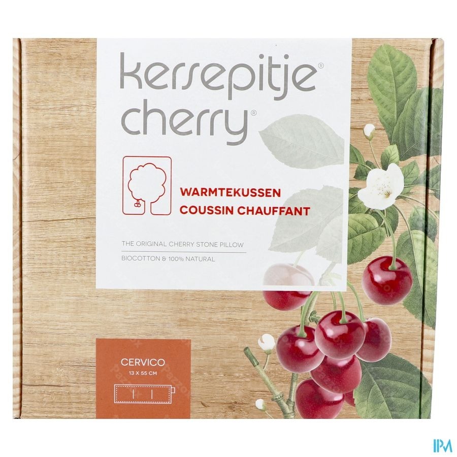 Kersepitje Coussin Chauffant Cervico Ecru 13x55cm