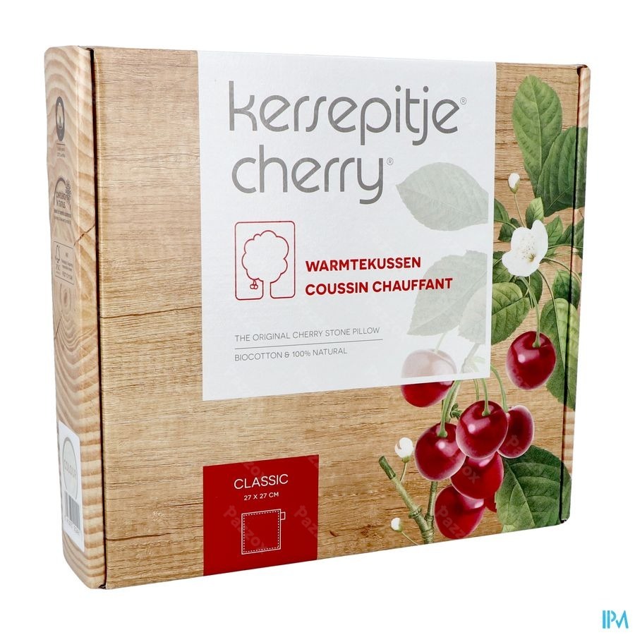Kersepitje Coussin Chauffant Classic Ecru 27x27cm