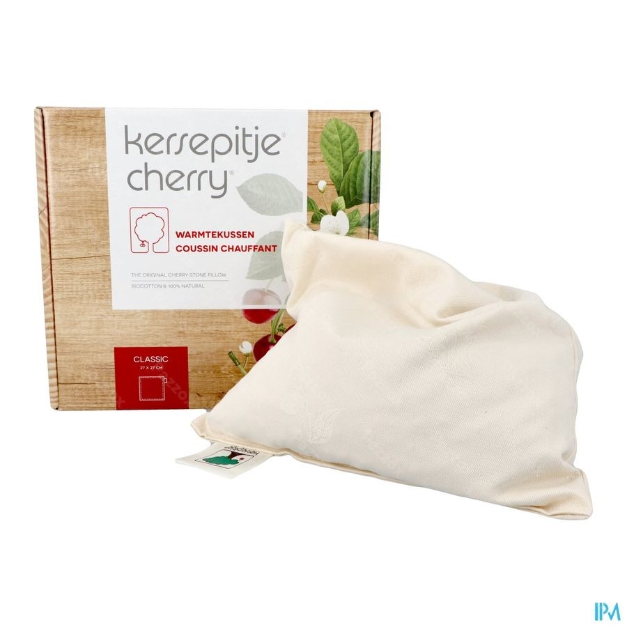 Kersepitje Coussin Chauffant Classic Ecru 27x27cm