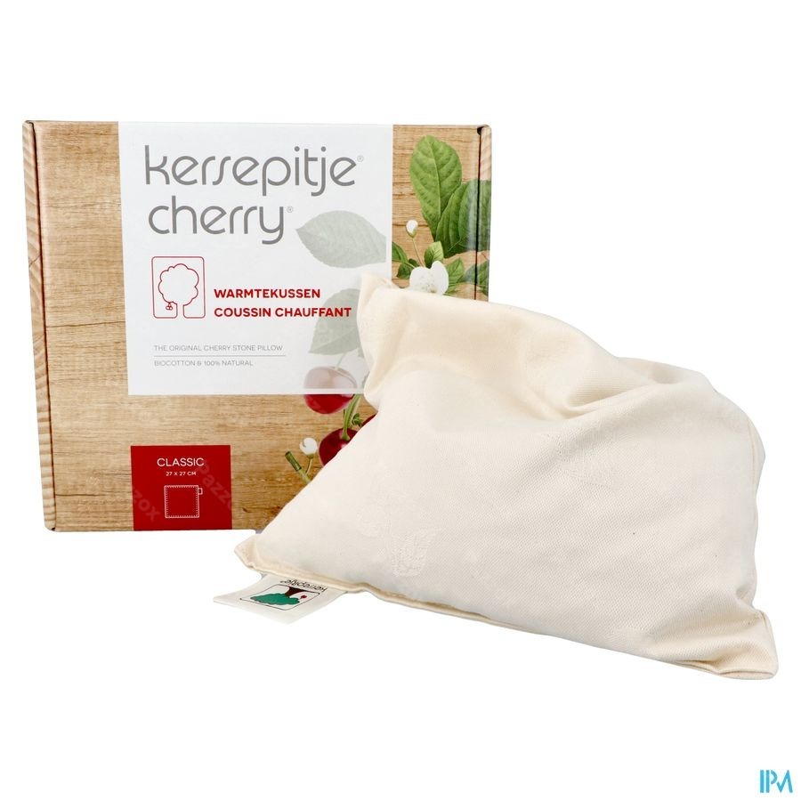Kersepitje Coussin Chauffant Classic Ecru 27x27cm