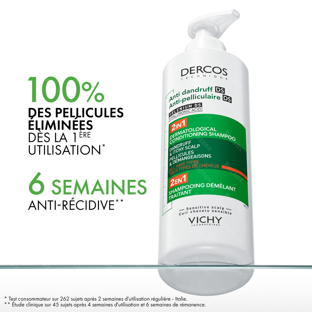 Vichy Dercos 2en1 Shampooing+conditioner 390ml