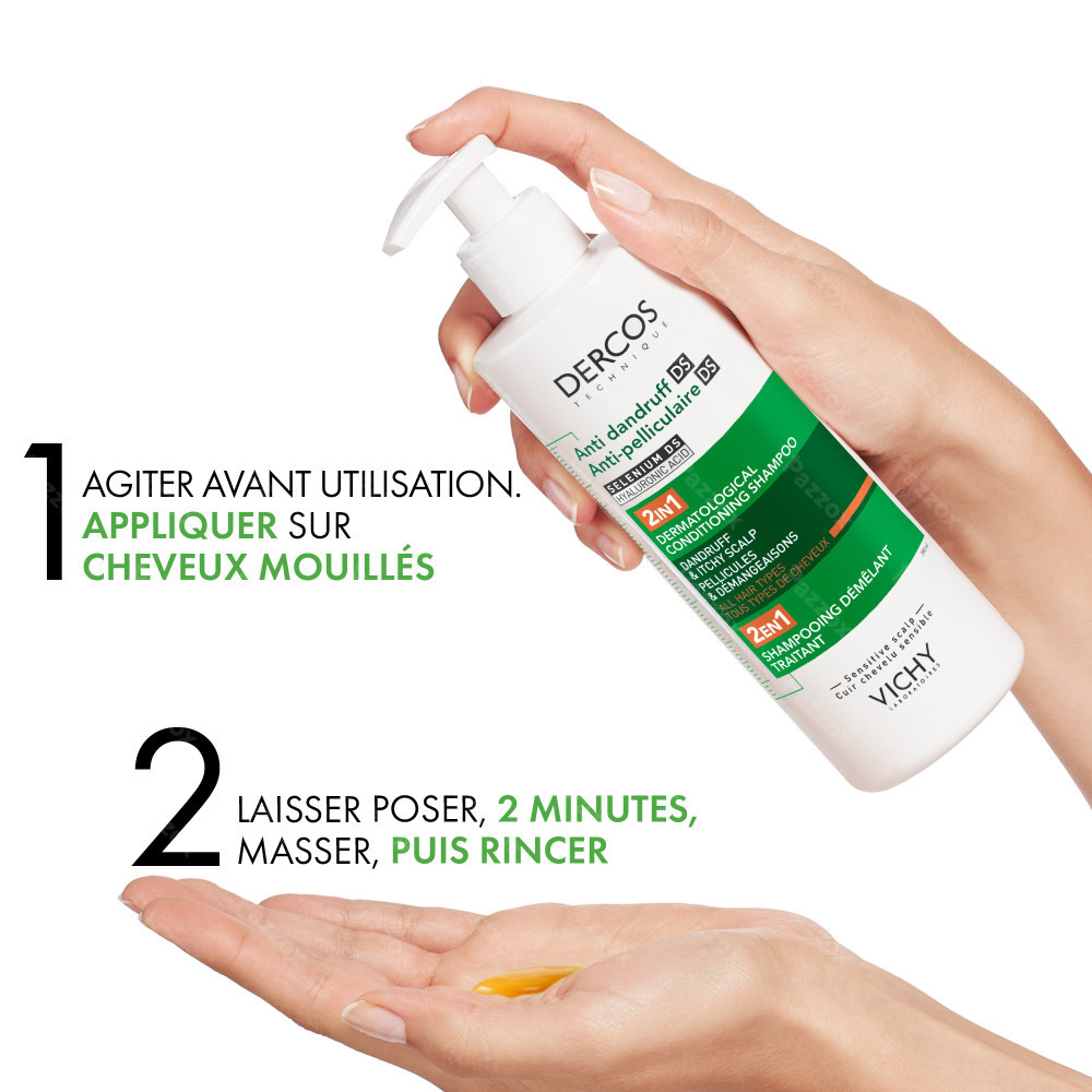 Vichy Dercos 2en1 Shampooing+conditioner 390ml