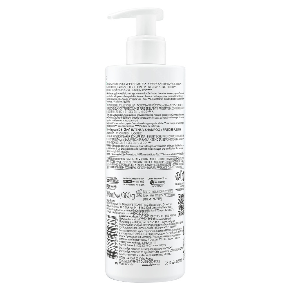 Vichy Dercos 2en1 Shampooing+conditioner 390ml