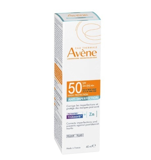 Avene Soleil SPF 50 Anti-imperfection Fluide 40ml