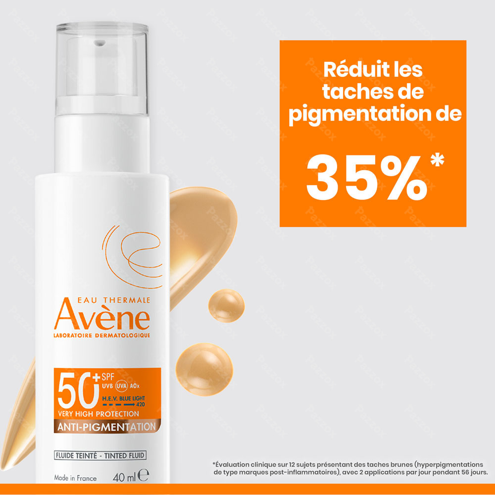 Avene Soleil SPF 50+ Anti-pigment Fluide 40ml