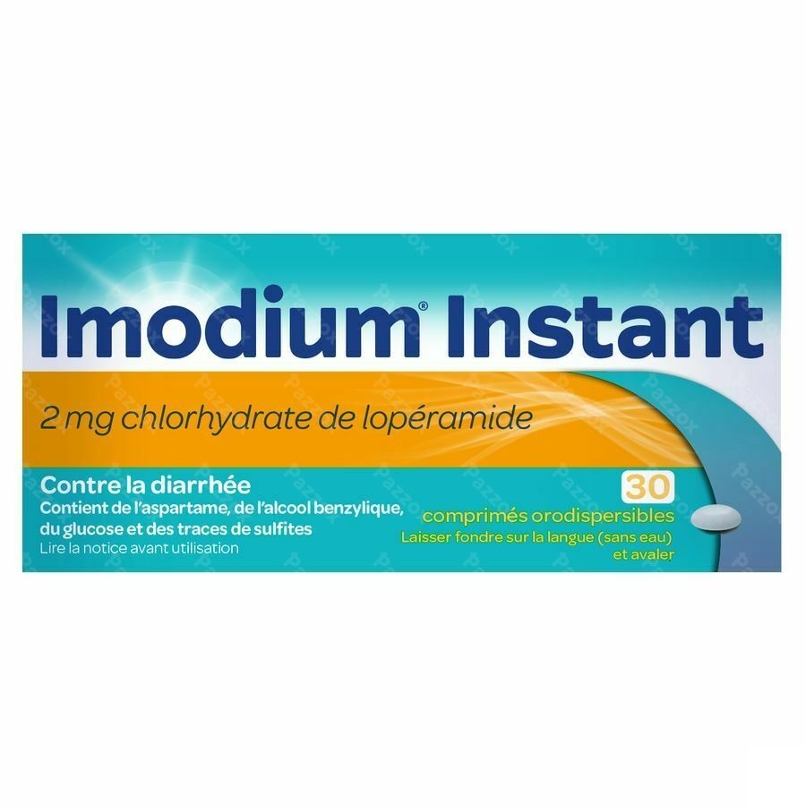 Imodium Instant 30 Comprimés Orodispersibles