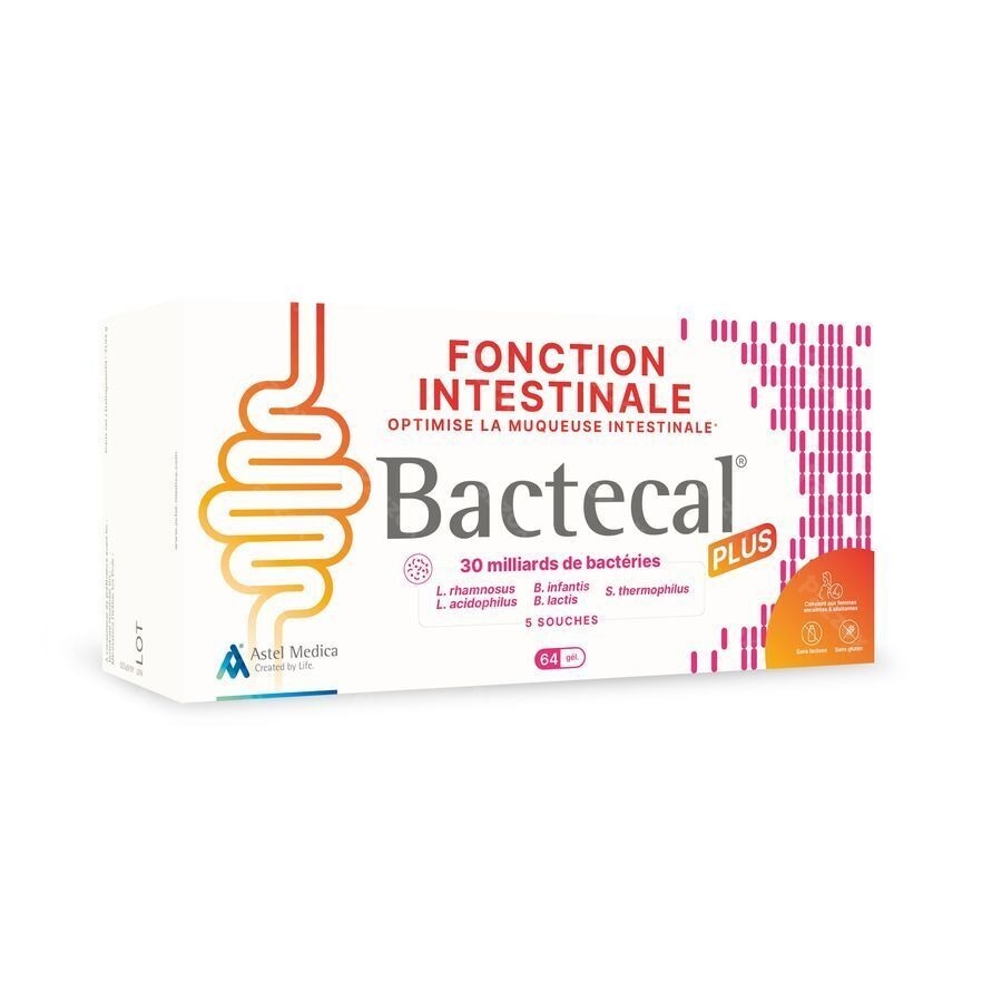 Bactecal Plus 64 Capsules