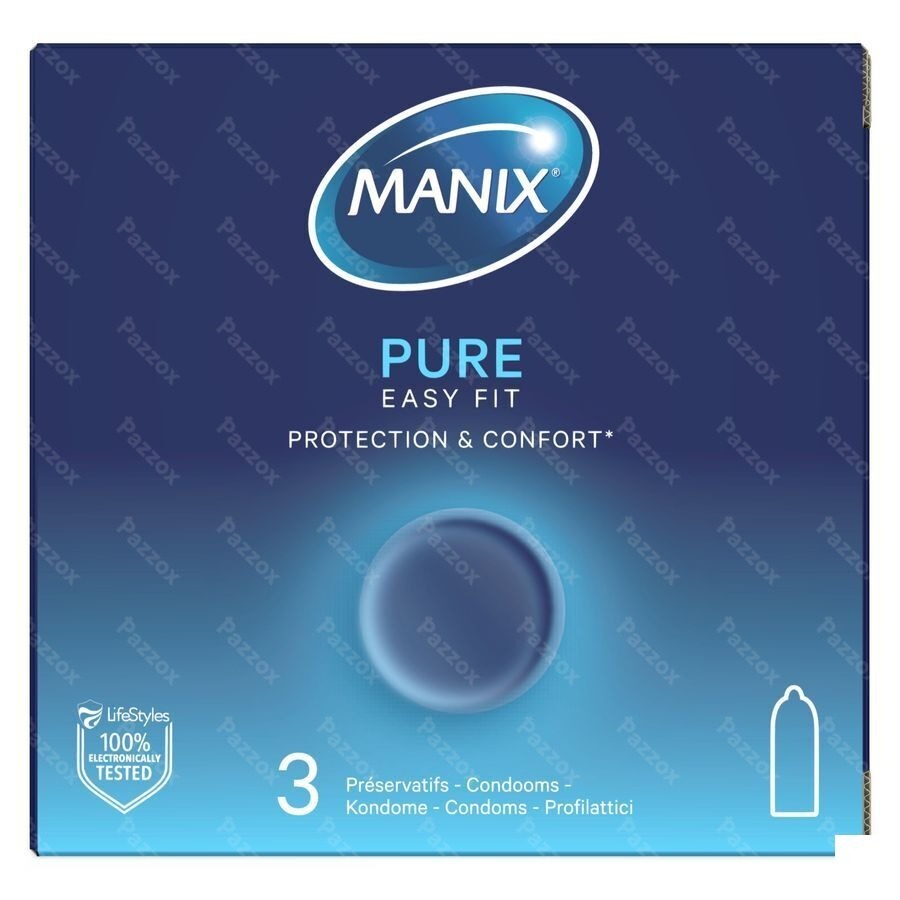 Manix Pure 3 Preservatifs