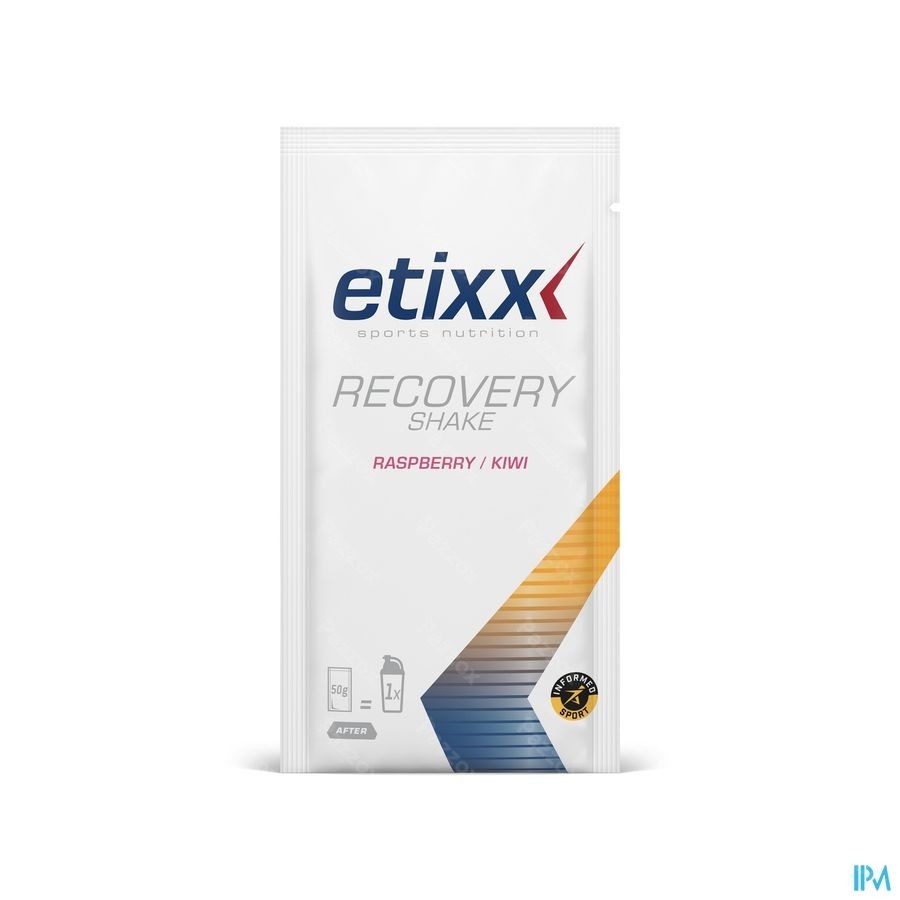 Etixx Recovery Shake Raspberry-kiwi Pdr 8x50g