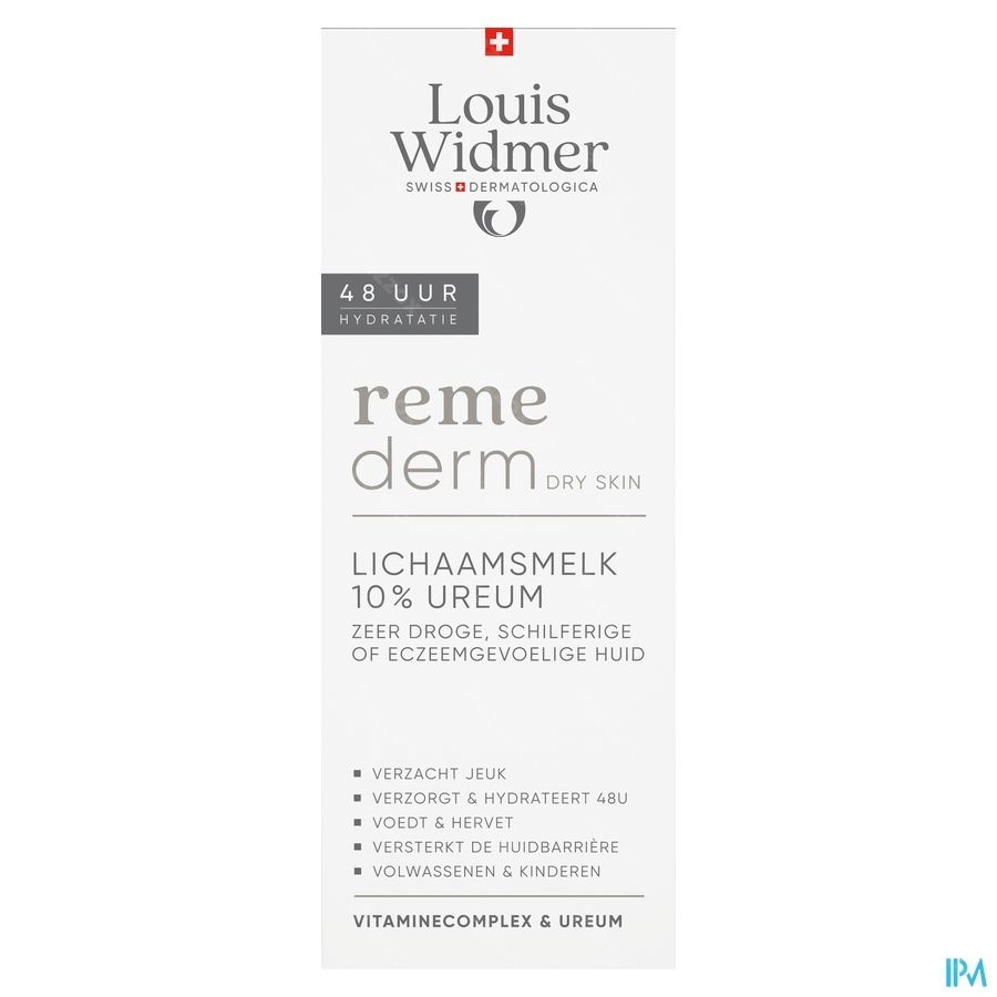 Louis Widmer Lait Corporel 10% Ureum Avec Parfum 200ml