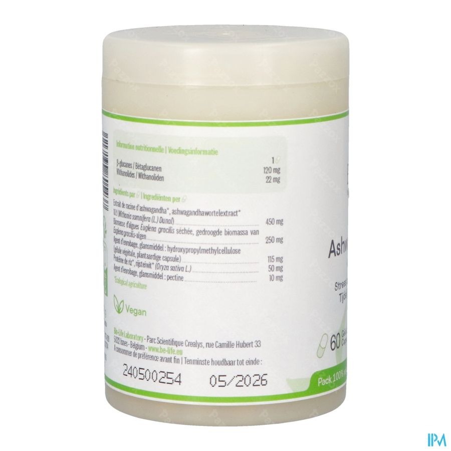 Ashwagandha Plus Be Life Caps 60