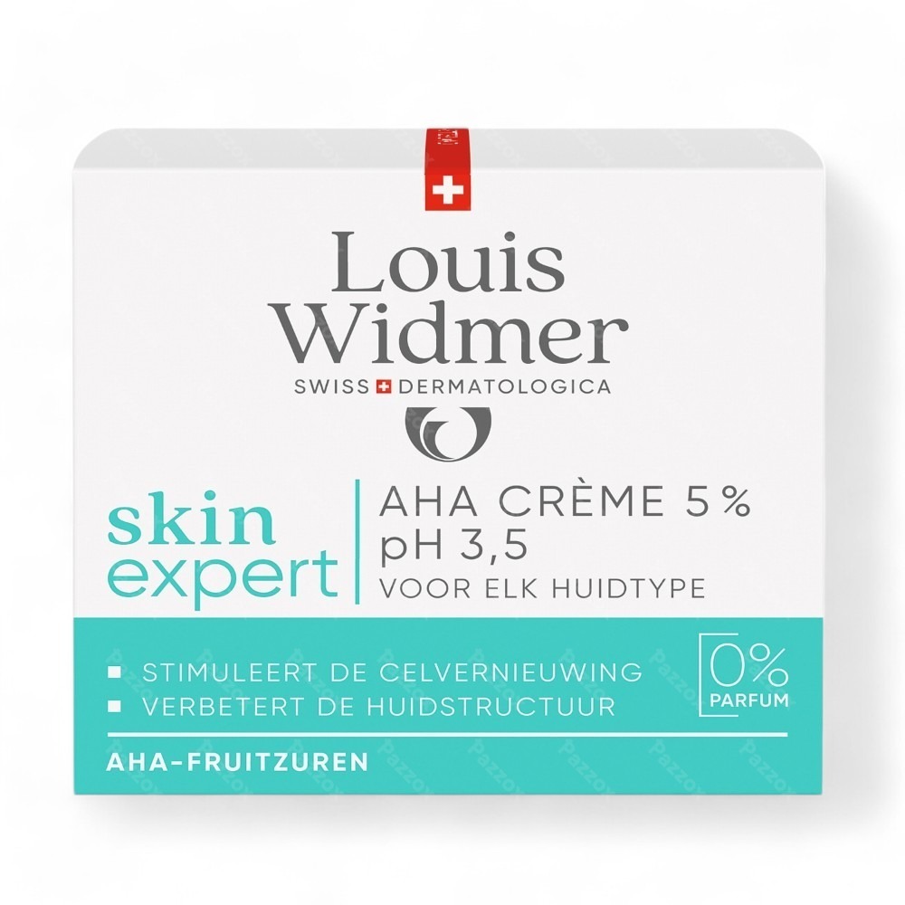 Louis Widmer Skin Expert AHA Crème 5% Sans Parfum 50ml