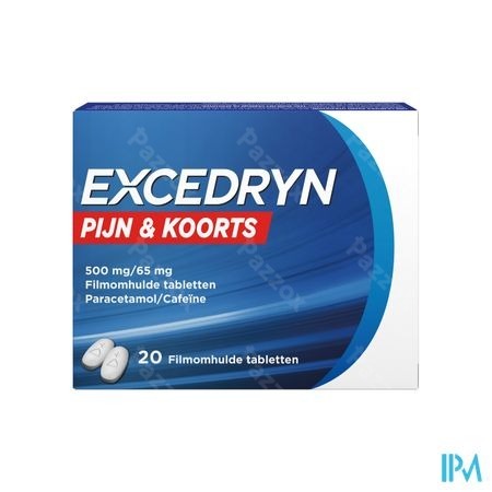 Excedryn Douleurs&fievre 500mg/65mg Comp Pell 2x10