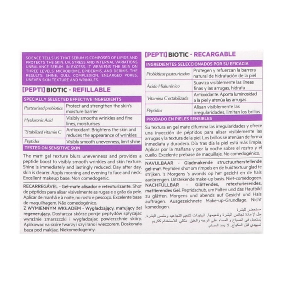 SVR Biotic Pepti Crème Rechargeable 50ml